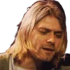 Стикер 51 Kurt Cobain Png