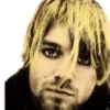Стикер 58 Kurt Cobain Png