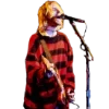 Стикер 43 Kurt Cobain Png