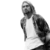 Стикер 3 Kurt Cobain Png