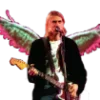 Стикер 36 Kurt Cobain Png