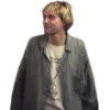 Стикер 23 Kurt Cobain Png