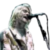 Стикер 47 Kurt Cobain Png