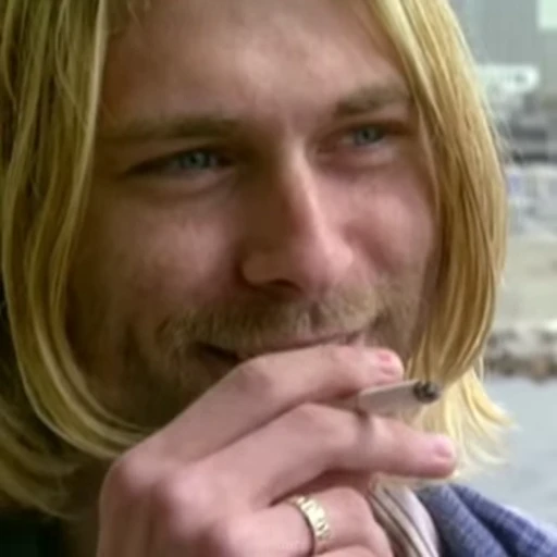 🎸 Стикер «Kurt Cobain» для Telegram