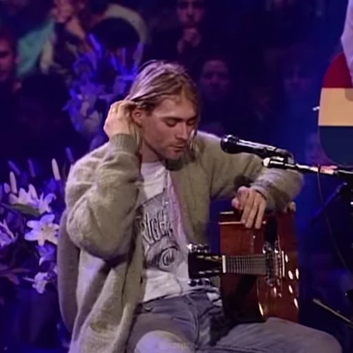 🎸 Стикер «Kurt Cobain» для Telegram