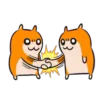 Стикер 11 Hamsters