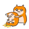 Стикер 3 Hamsters