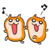 Стикер 9 Hamsters