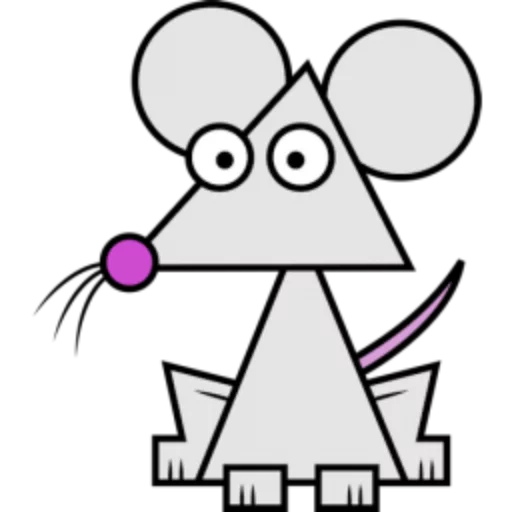 Стикер 4 Квадротные Square animals