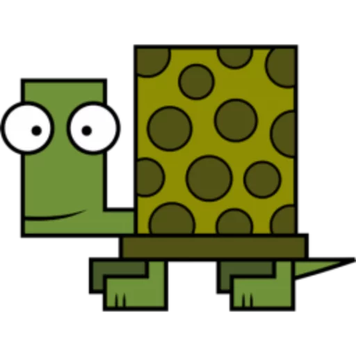 Стикер 6 Квадротные Square animals
