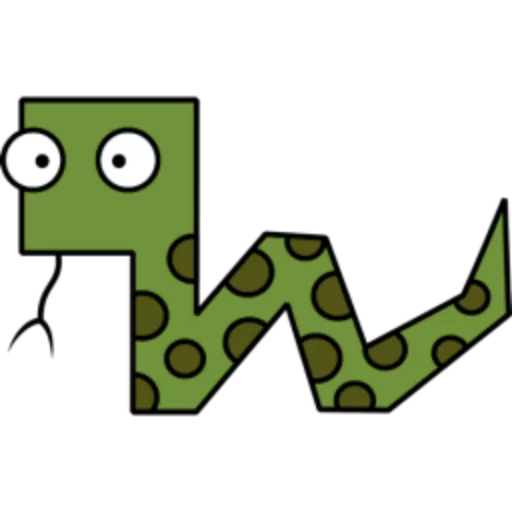 Стикер 8 Квадротные Square animals