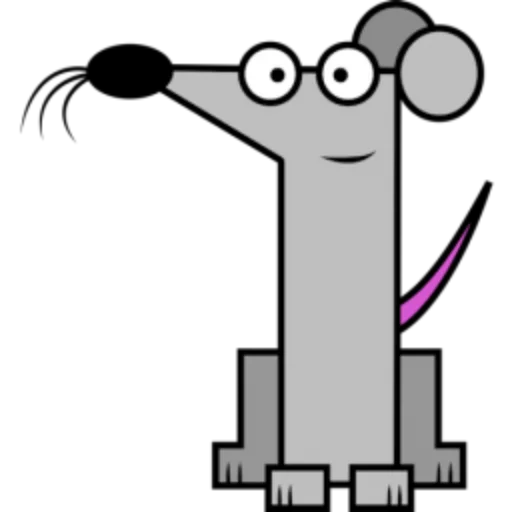 Стикер 14 Квадротные Square animals