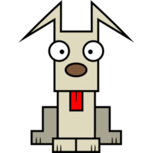 Стикер 21 Квадротные Square animals