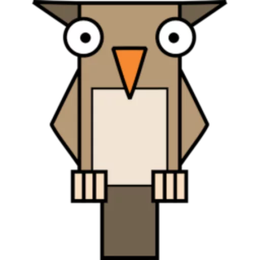 Стикер 25 Квадротные Square animals