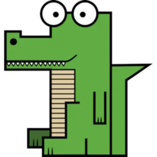 Стикер 38 Квадротные Square animals