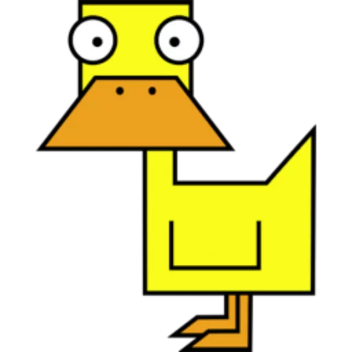 Стикер 40 Квадротные Square animals