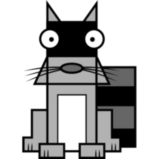 Стикер 46 Квадротные Square animals