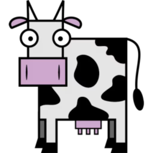 Стикер 31 Квадротные Square animals