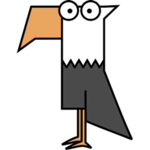 Стикер 32 Квадротные Square animals