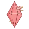 Стикер 55 Peach