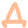 Стикер 5 Peach
