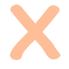 Стикер 23 Peach