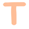 Стикер 20 Peach