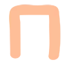 Стикер 17 Peach