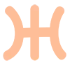 Стикер 8 Peach