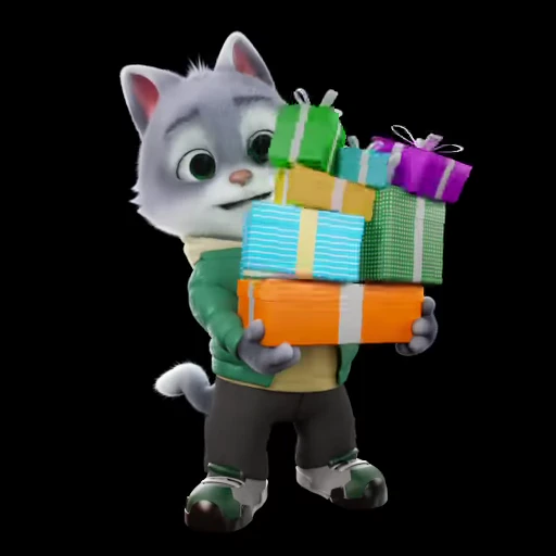 🎁 Стикер «Настроение - Куся и СберКот» для Telegram