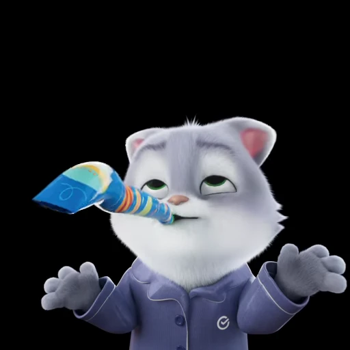 🎉 Стикер «Настроение - Куся и СберКот» для Telegram