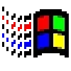 Стикер 33 Windows 95