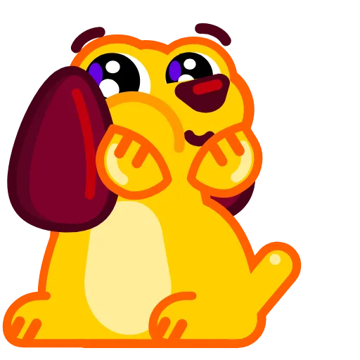 Стикер 2 Lil' Pup -