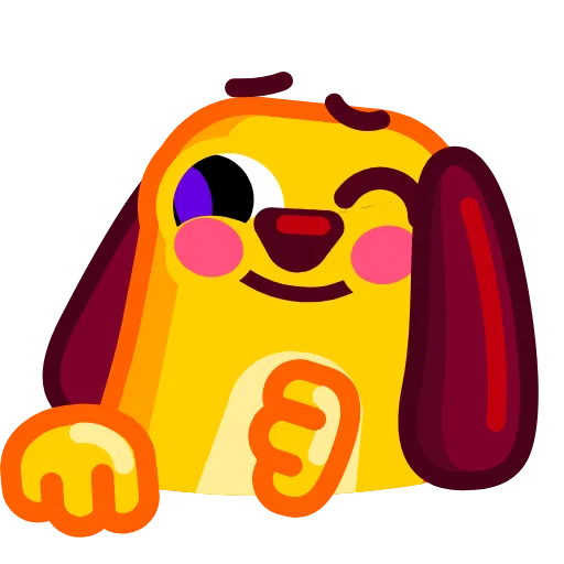 Стикер 12 Lil' Pup -