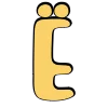 🙂 Эмодзи «Летний набор с иконками и буквами» для Telegram