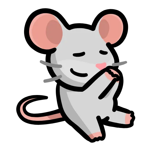 ☺️ Эмодзи «LIHKG Mouse» для Telegram