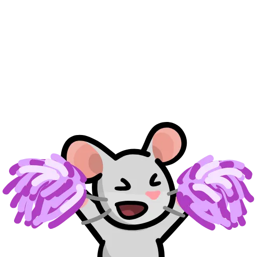 🕺 Эмодзи «LIHKG Mouse» для Telegram
