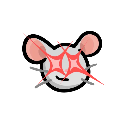 🤩 Эмодзи «LIHKG Mouse» для Telegram