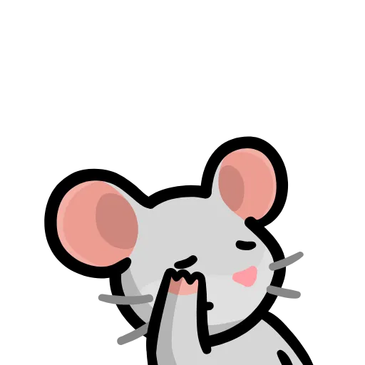Стикер 28 LIHKG Mouse