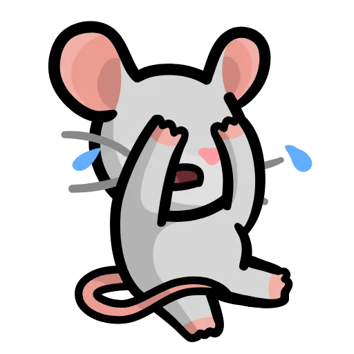 Стикер 30 LIHKG Mouse