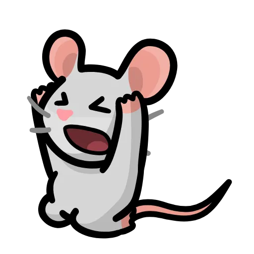 Стикер 34 LIHKG Mouse