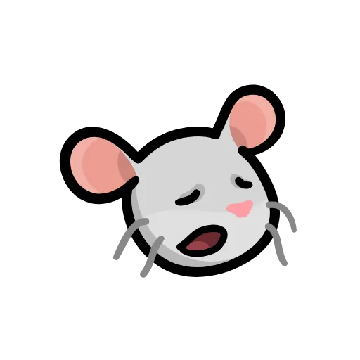Стикер 32 LIHKG Mouse