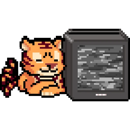 📺 Стикер «LIHKG Tiger (Unofficial)» для Telegram