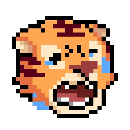 😭 Стикер «LIHKG Tiger (Unofficial)» для Telegram