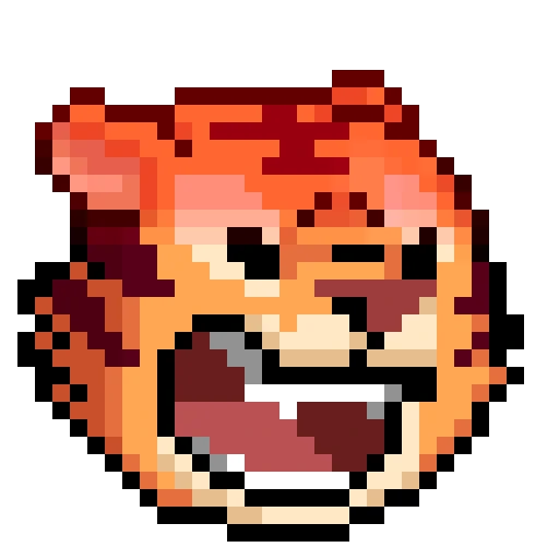 😡 Стикер «LIHKG Tiger (Unofficial)» для Telegram