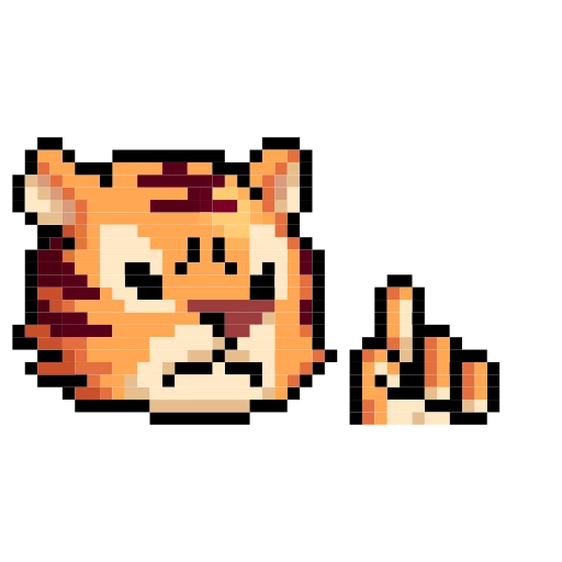 ❌ Стикер «LIHKG Tiger (Unofficial)» для Telegram