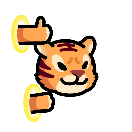 Стикер 27 LIHKG Tiger