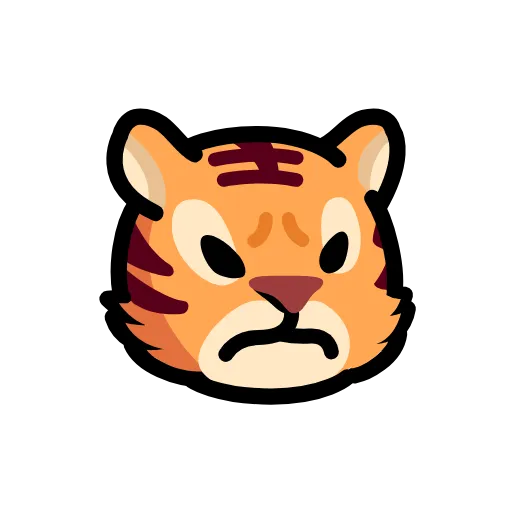 Стикер 10 LIHKG Tiger