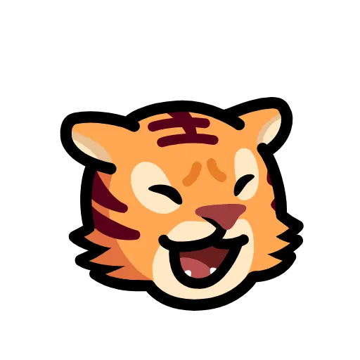 Стикер 3 LIHKG Tiger