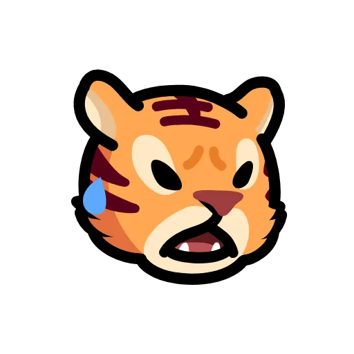 Стикер 9 LIHKG Tiger